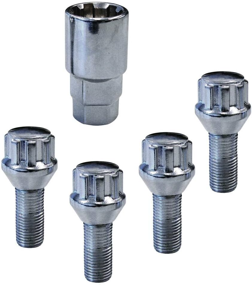 Carpoint 0520502 Drošības skrūves M12X1,5X26 mm B