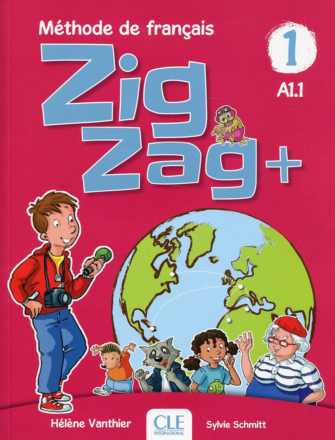 ZigZag+. Méthode de français. Niveau 1. 9782090384161 - Mācību materiāls franču valodā