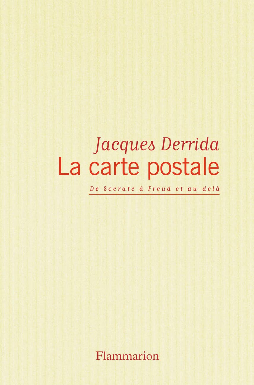 La carte postale : de Socrate à Freud et au-delà - Grāmata
