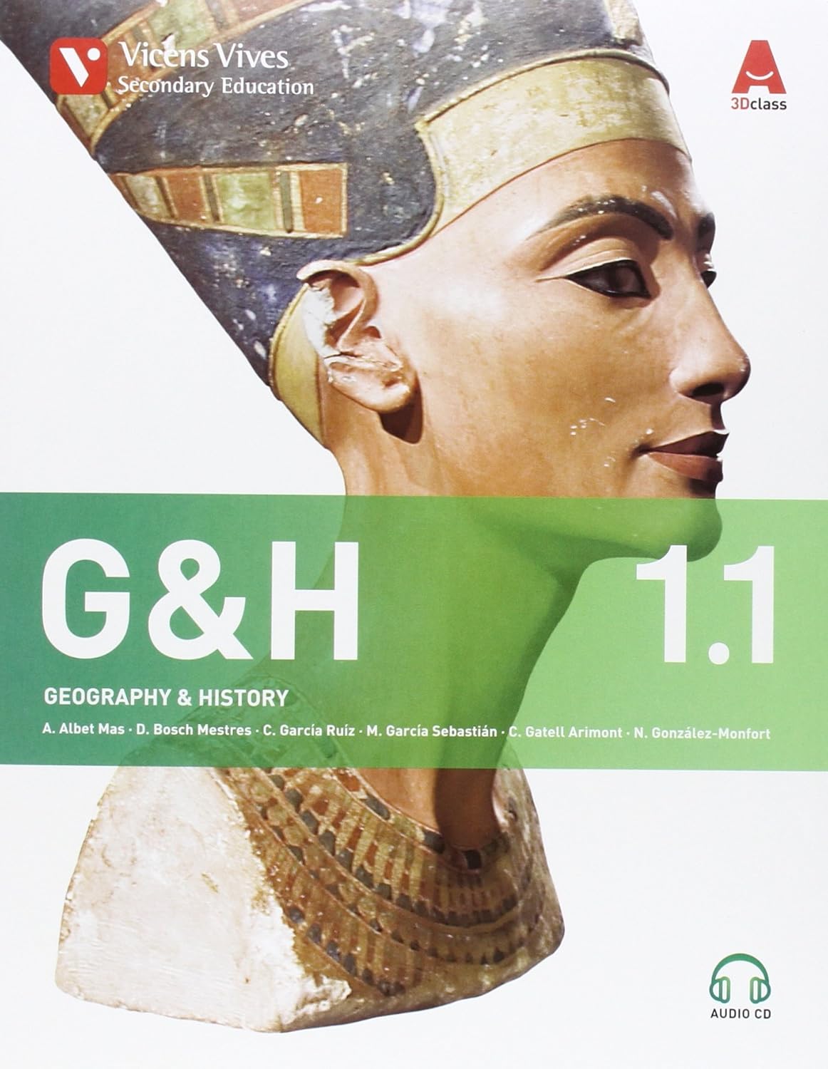 G&H 1. Geography & History. Book 1, 2. 3D Class (+ 2 CDs) - 9788468232393 - Mācību materiāls