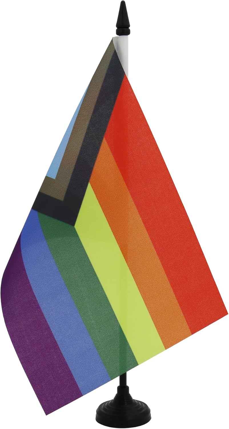 AZ FLAG - LGBT galda karogs, 21 x 14 cm