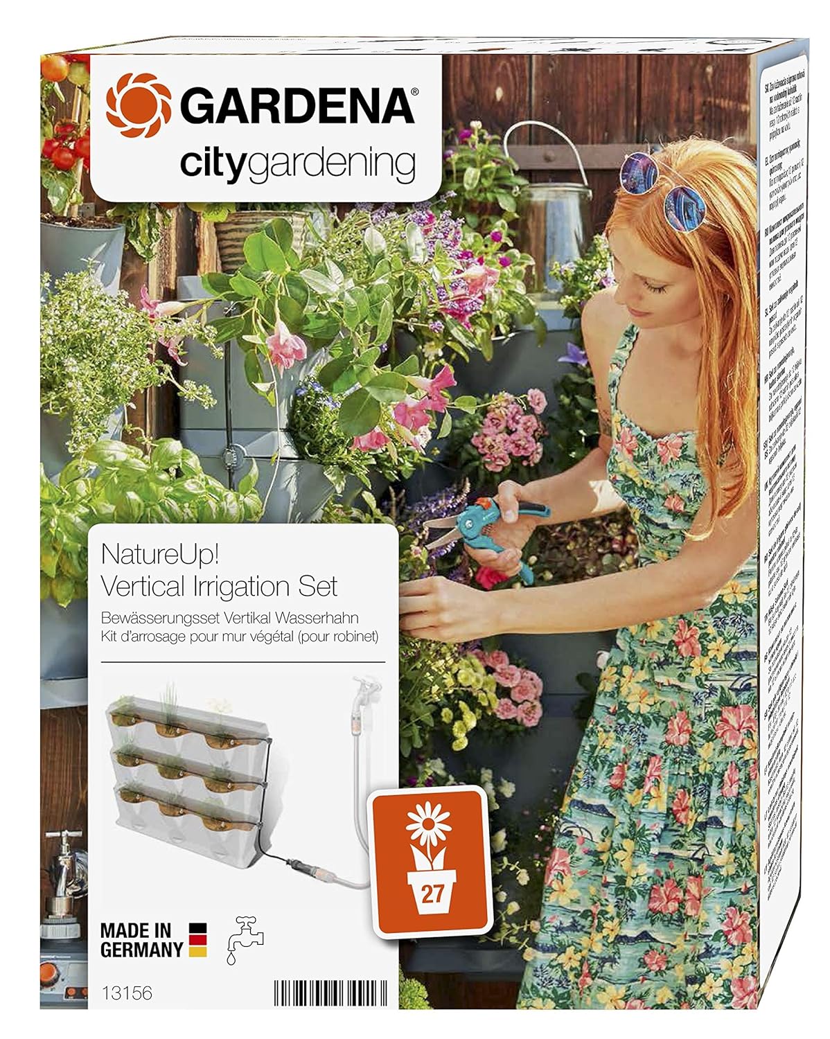 Gardena NatureUp 13156-20 - Irigācijas komplekts vertikālajam krānam