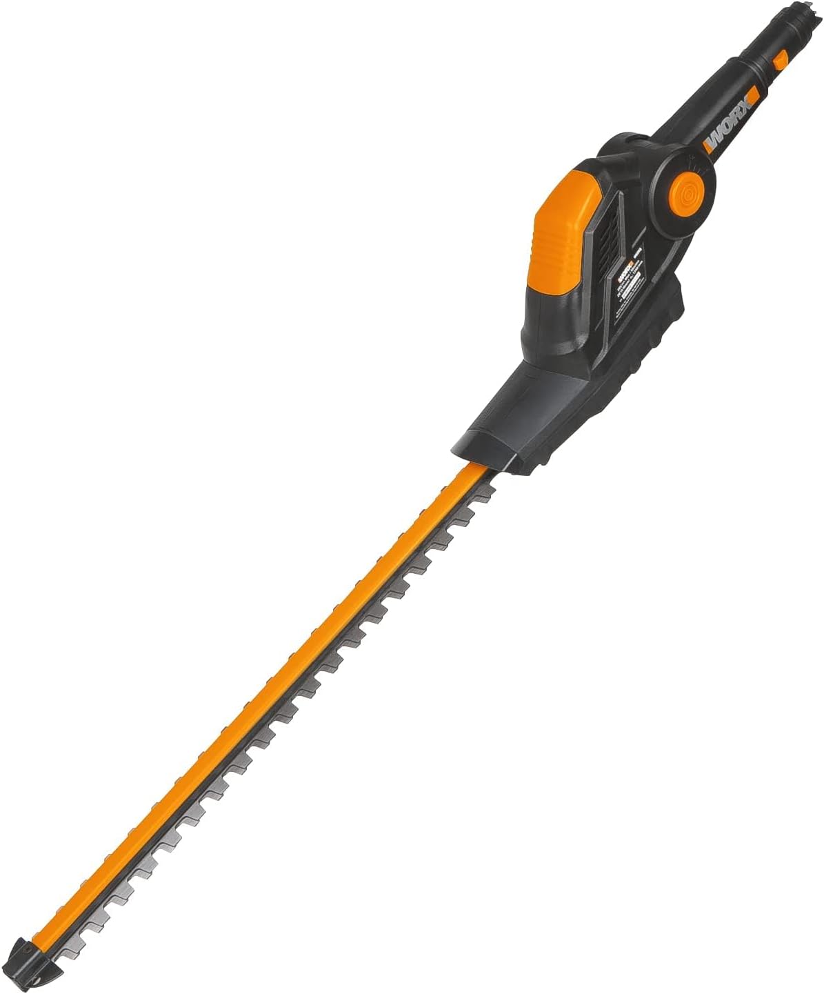 WORX WA0308 - dzīvžoga šķēru galvas stiprinājums, saderīgas ar WG252E un WG349E, 45 cm zobena garums, griešanas diametrs 16 mm, griešanas augstums 3,2 m
