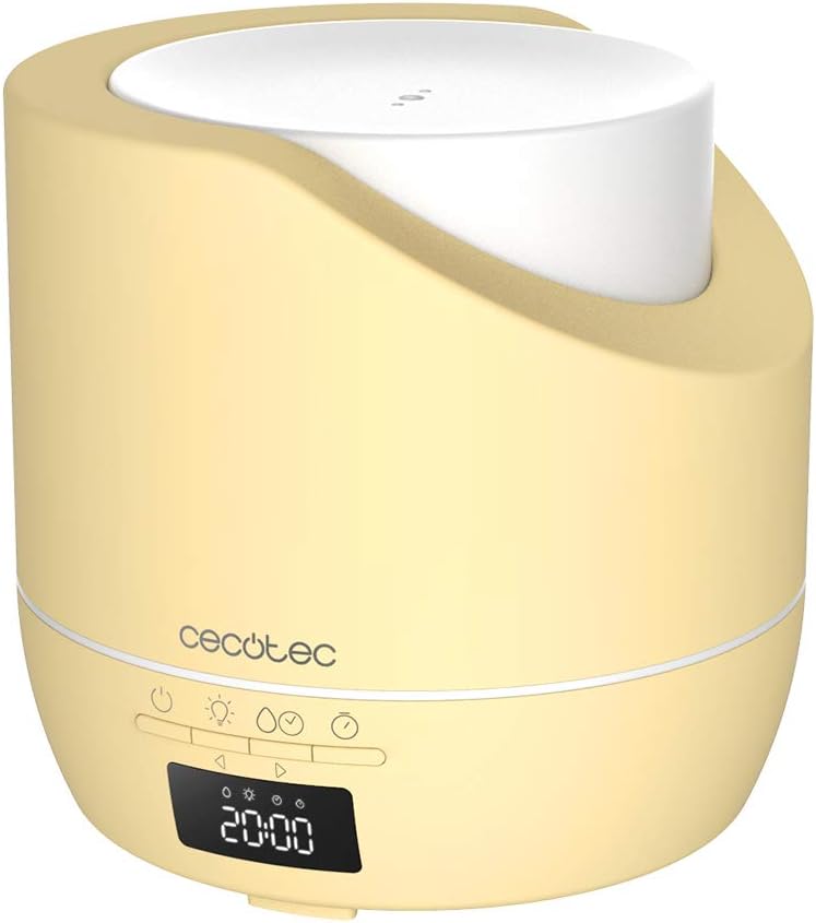 Cecotec  05635 PureAroma 500 Smart SunLight – Aroma difuzors, 500 ml, LED displejs, 12 h taimeris, modinātājs, saules gaismas efekts