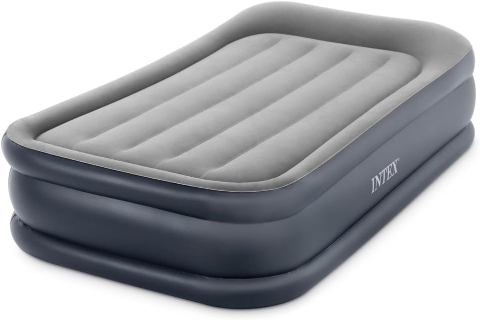 Intex 64132 Twin Deluxe - Piepūšamais matracis, 99 cm x 191 cm x 42 cm