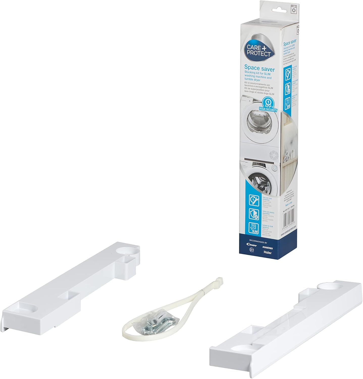 CAREPROTECT - starpposma uzstādīšanas rāmis, 40-47 cm dziļums, saderīgs ar Candy, Hoover, Baumatic un Zerowatt komplektu,