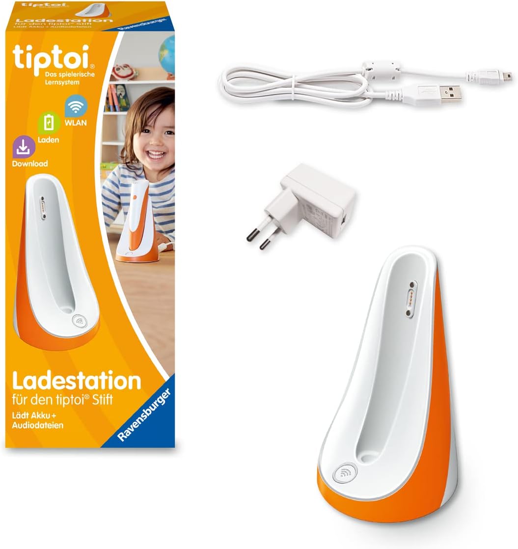Ravensburger 00111 tiptoi – 4. paaudzes tiptoi pildspalvas uzlādes stacija