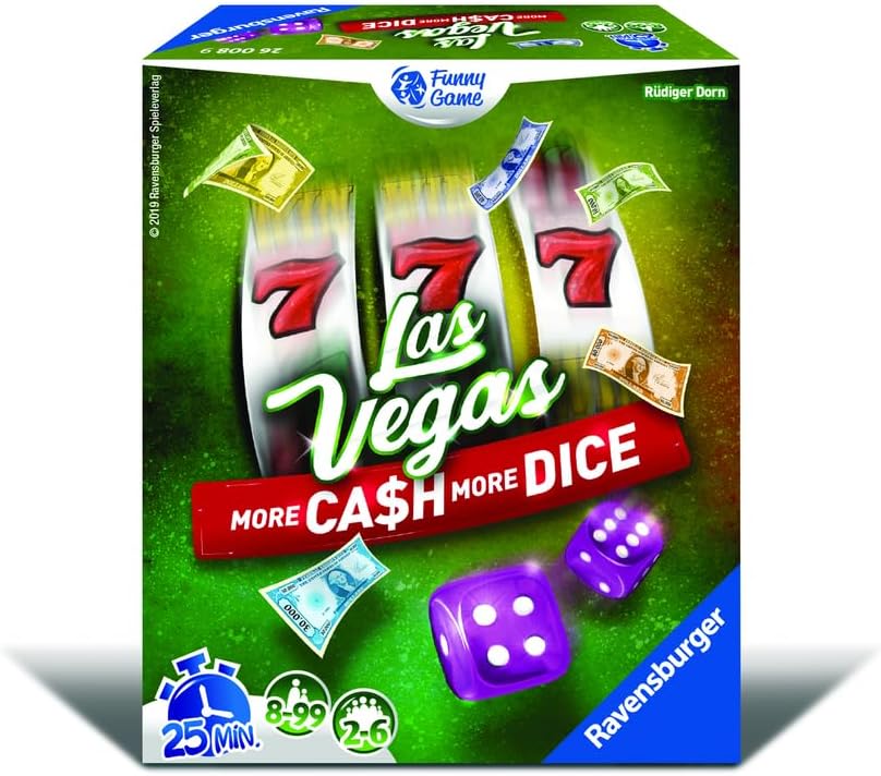 Ravensburger Lasvegasa – Galda spēles no 8 gadiem, franču valodā