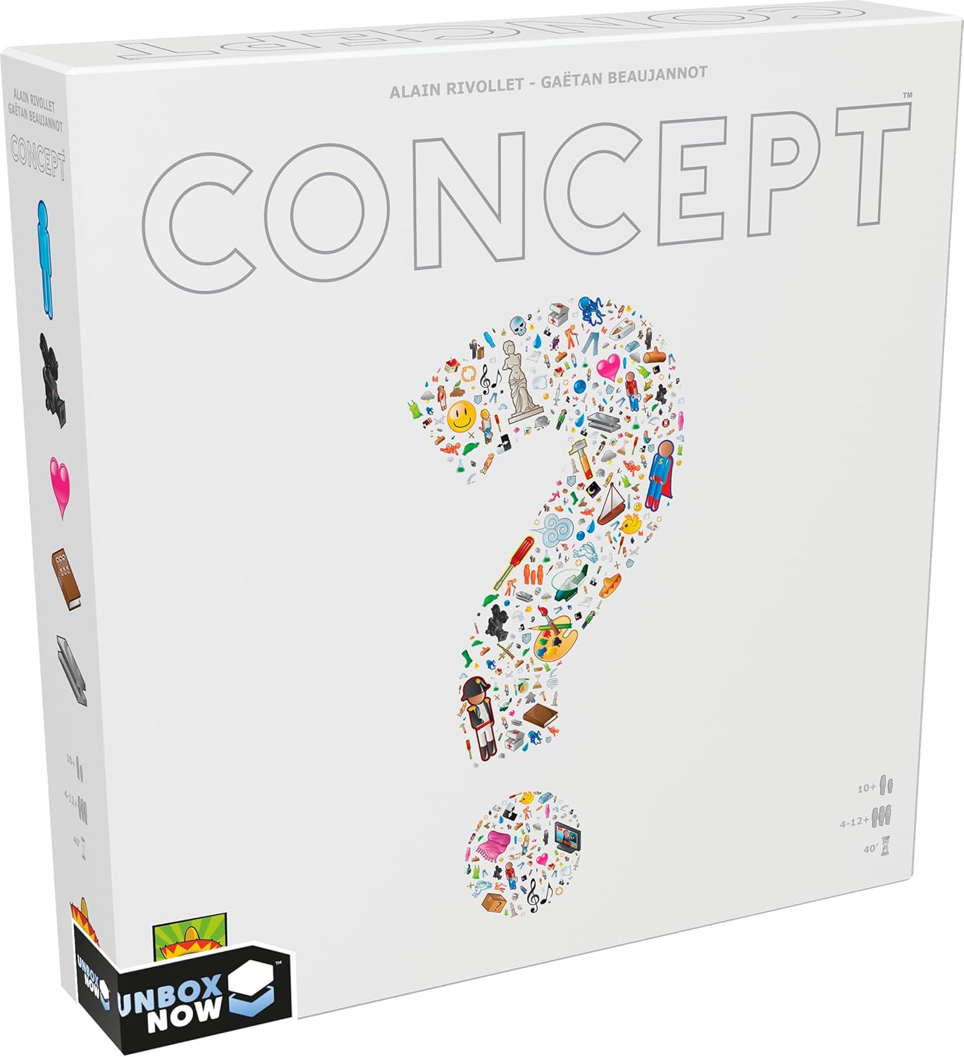 NL REP03-001 – Galda spēlē “Concept” jūs sazināties, nerunājot