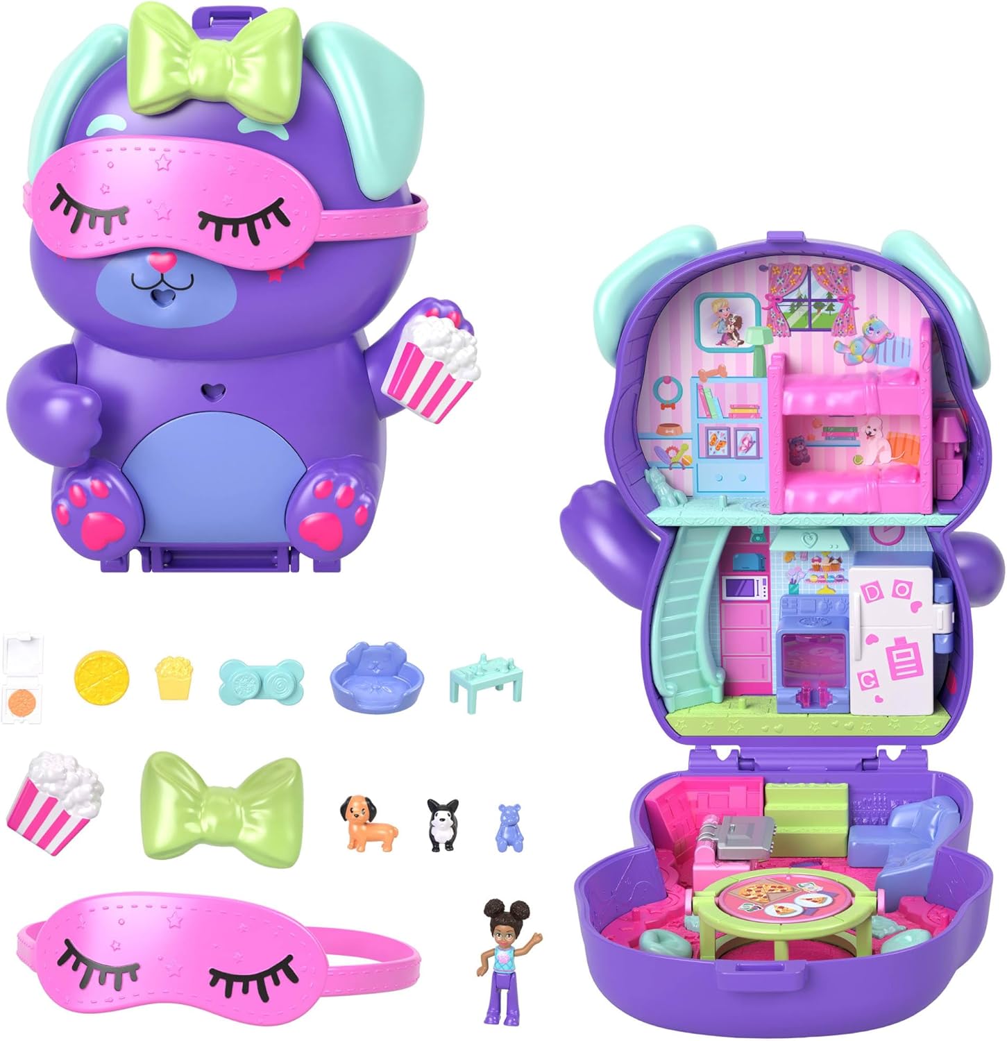 Polly Pocket JCR38 – Ceļojuma rotaļu komplekts
