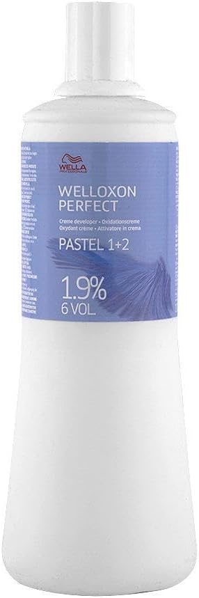 Wella Professionals Welloxon Perfect – Krēmveida oksidētājs matu krāsošanai, 6%,  1000 ml