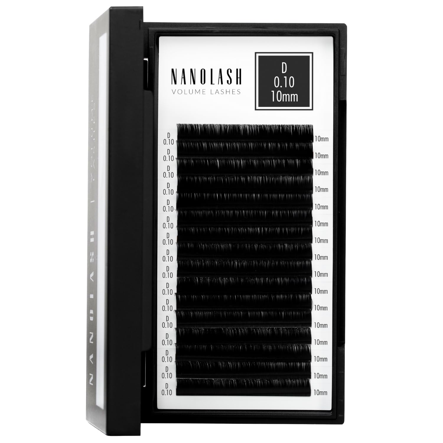 Nanolash – Skropstas pieaudzēšanai, 0.10 D, 10 mm