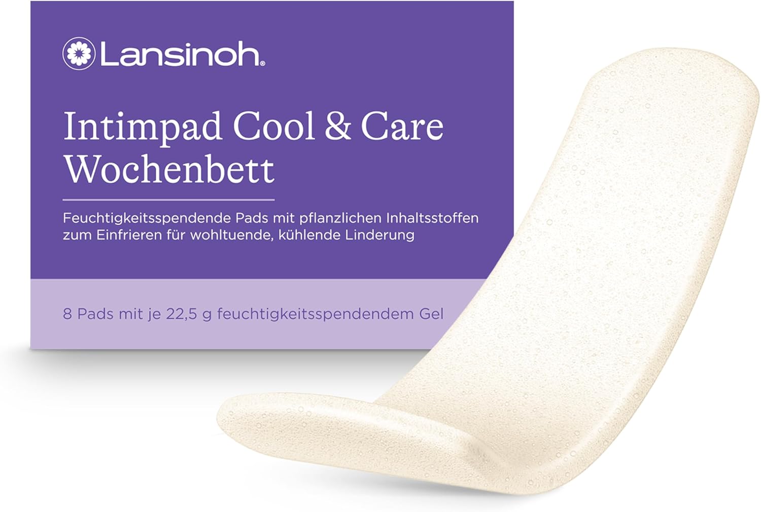 Lansinoh Cool & Care – Mitrinoši gēla spilventiņi pēc dzemdībām, 8 gab.