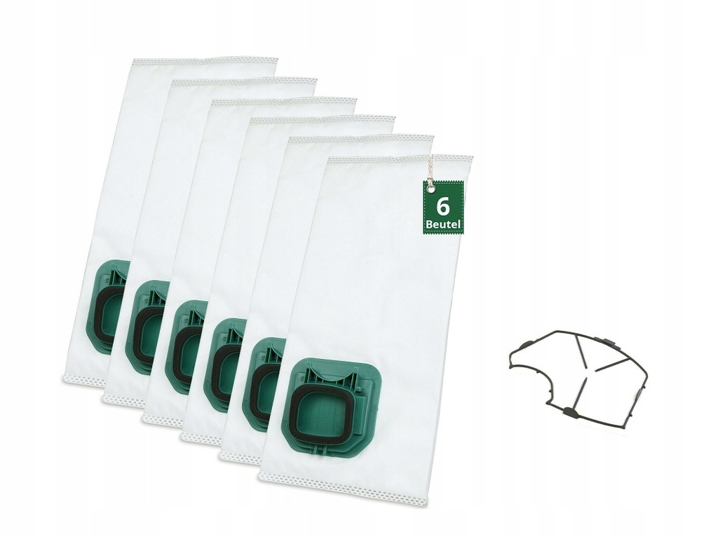 Vorwerk Kobold VK140 VK150 – Putekļu sūcēja maisiņu komplekts, 6 gab.