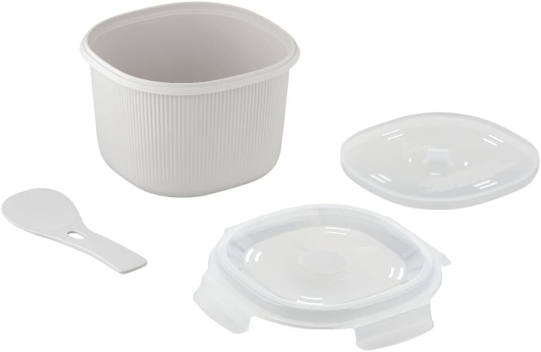 CareProtect – Mikroviļņu krāsns rīsu katls, 2,7 L, BPA-free