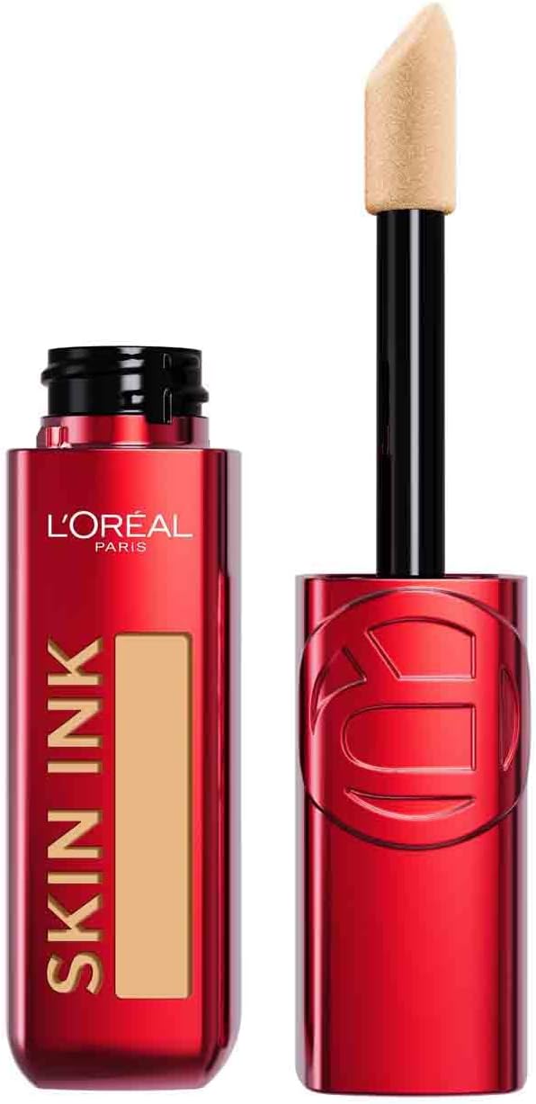 L'Oréal Paris Skin Ink – Koriģējošs tonālais krēms ar regulējamu pārklājumu, puspermanenta fiksācija, dabisks finišs, jutīgai ādai, 15 ml, Vidēji silts tonis (270)