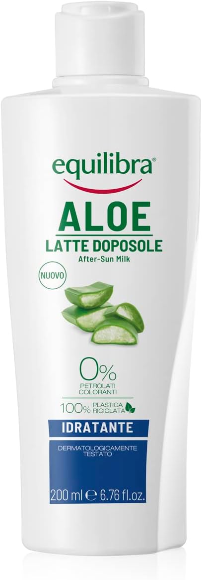 Equilibra Solari – Mitrinošs pieniņš pēc sauļošanās, 200 ml