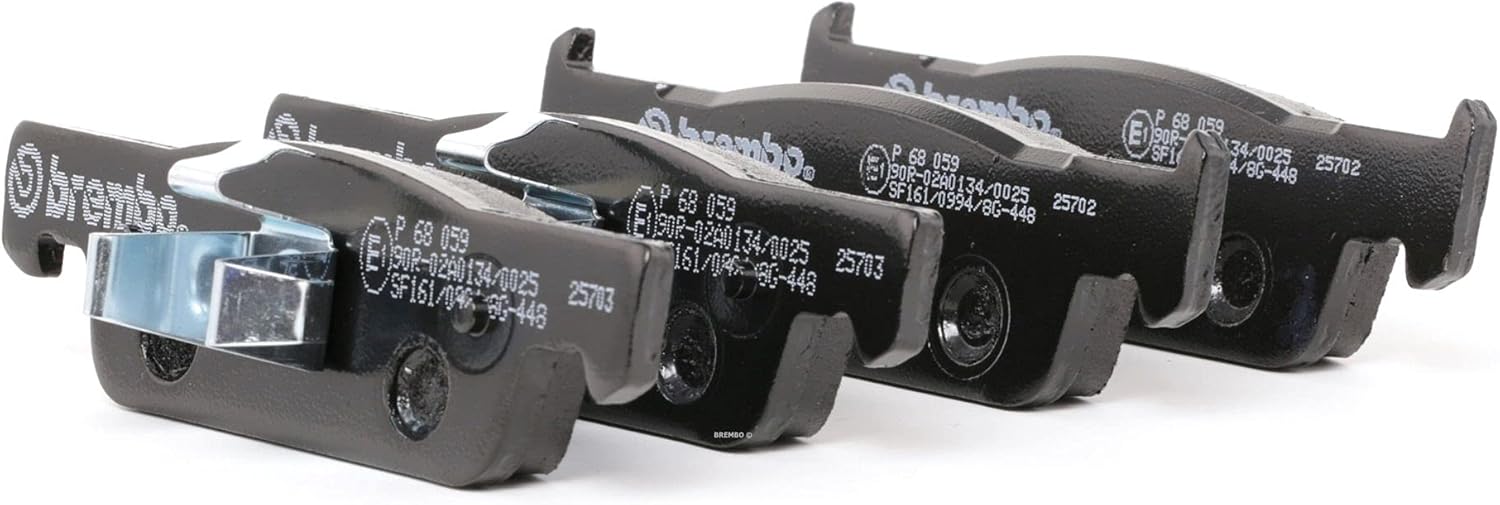 Brembo P68059 – Priekšējais bremžu uzliktnis, drošība, ilgmūžība, augsta veiktspēja