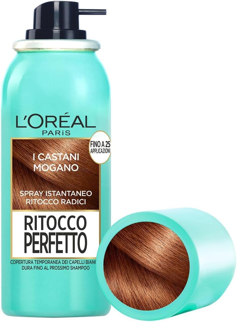 L'Oréal Paris Perfect Retouch – Krāsu aerosols matu saknēm, 75 ml,  sarkankoka brūns