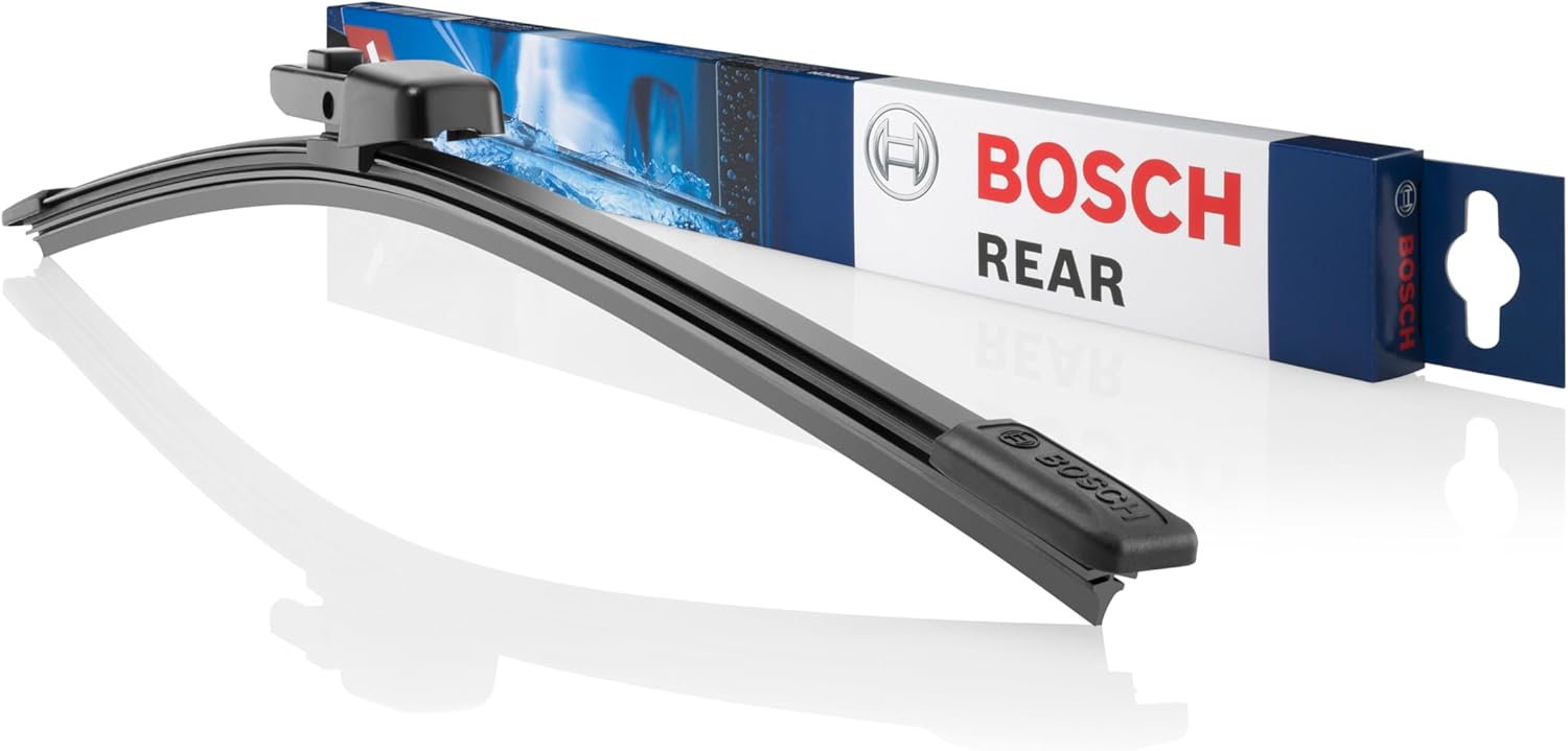 Bosch AM40H – Aizmugurējais stikla tīrītājs, 400 mm, izturīgs, ūdens atgrūšanas funkcija, melns
