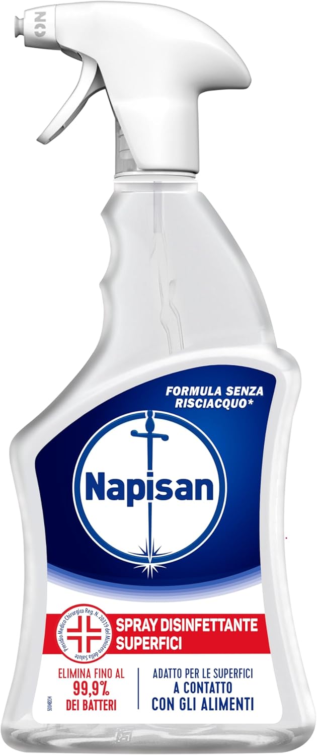 Napisan – Virsmu dezinfekcijas aerosols, 740 ml, spēcīga formula, ātra darbība