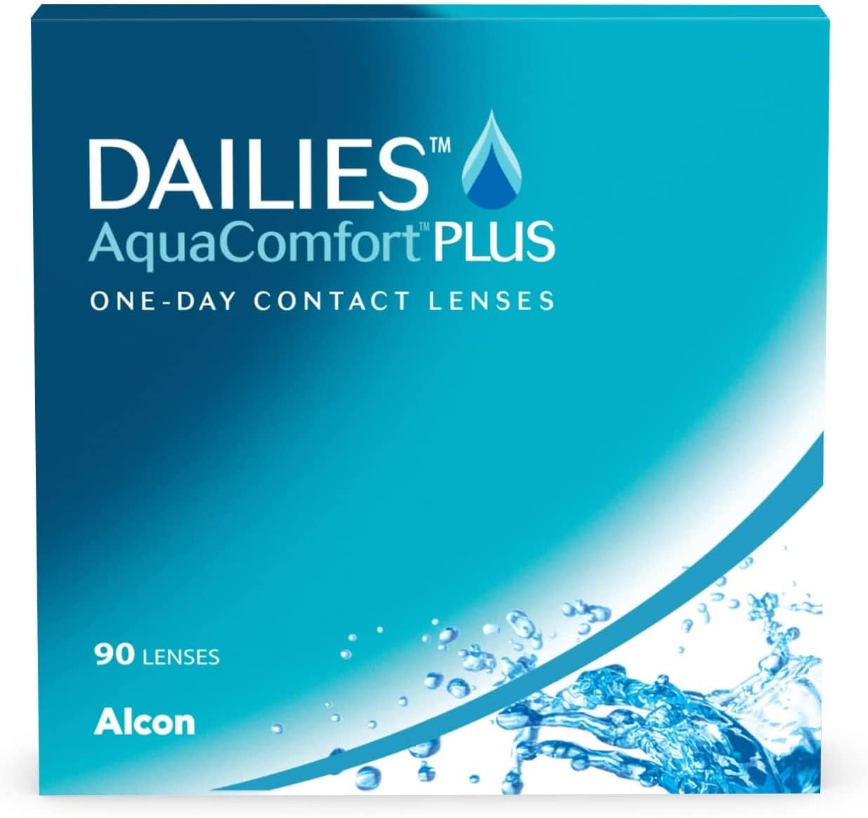 Dailies AquaComfort Plus – Diennakts kontaktlēcas 90 gab., 3,50 dioptrijas