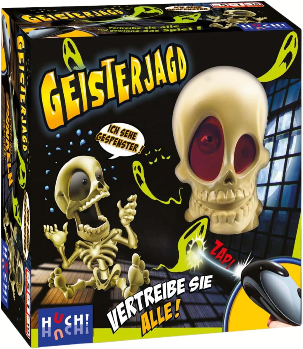 HUCH! 883612 – Ballītes spēle bērniem, no 6+ gadiem, vairākiem spēlētājiem, dāvanas bērniem, svētku spēle