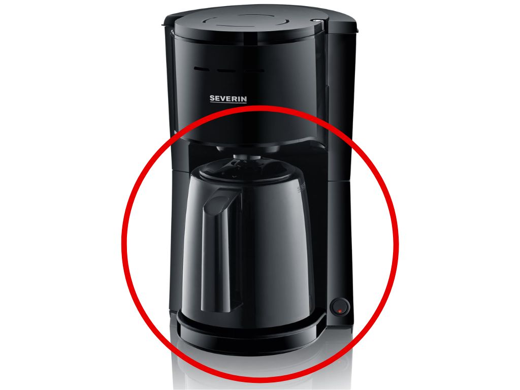 SEVERIN KA 9306 piederums - termo krūze 1 litrs, līdz 8 tasītēm