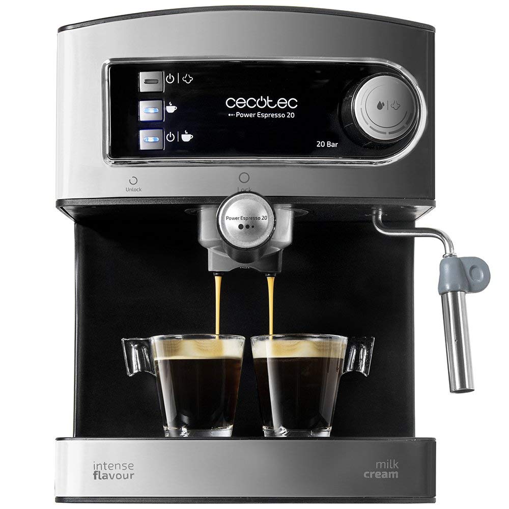 Cecotec Power Espresso 20 01503 - Espresso kafijas automāts 850 W, 20 bar, 1,5 l