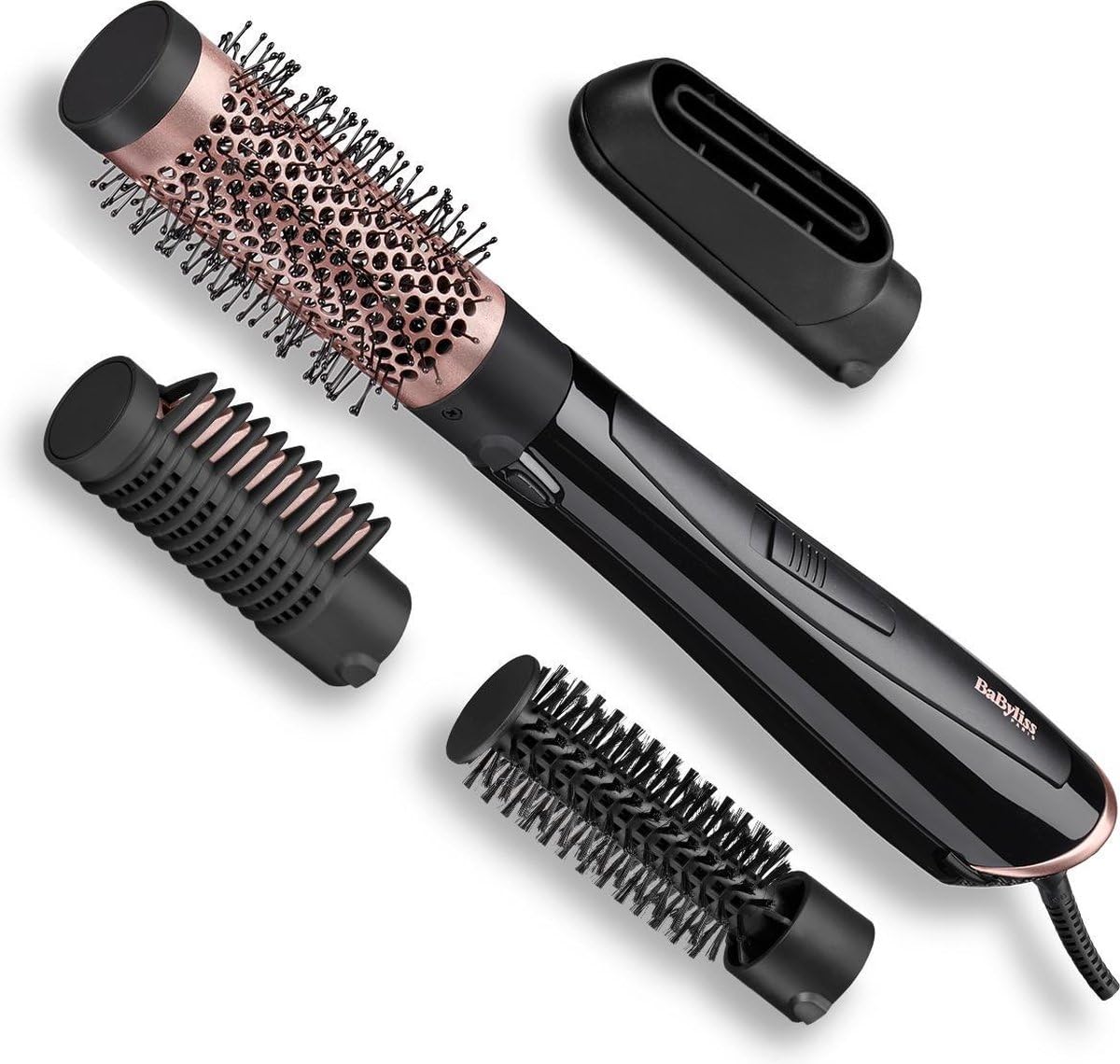BaByliss Perfect Finish - Karstā gaisa ķemme ar jonizācijas tehnoloģiju, 1000 W
