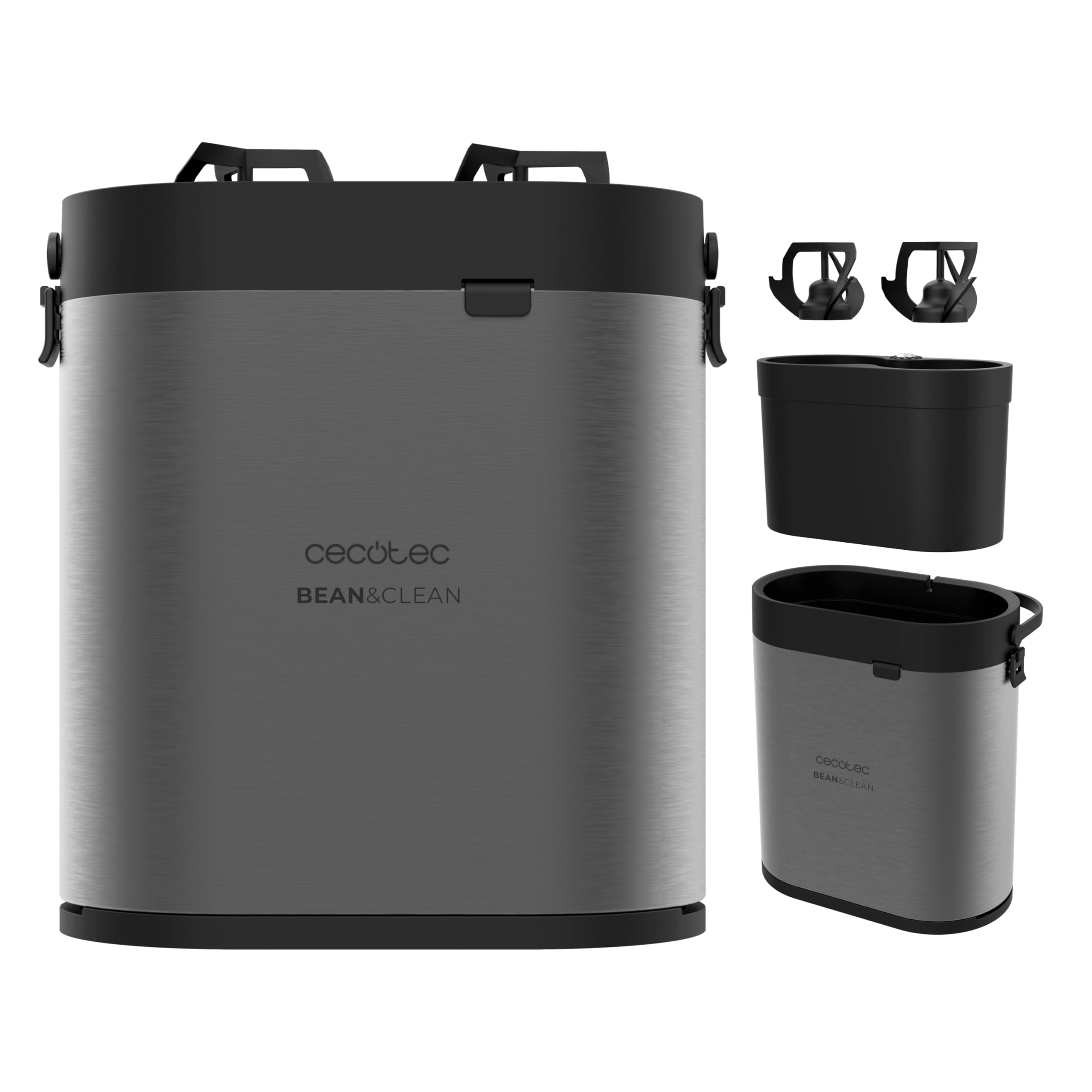 Cecotec Bean&Clean - Elektriskais kafijas aparāta piederumu tīrītājs, 6W, ar tīrīšanas piederumiem