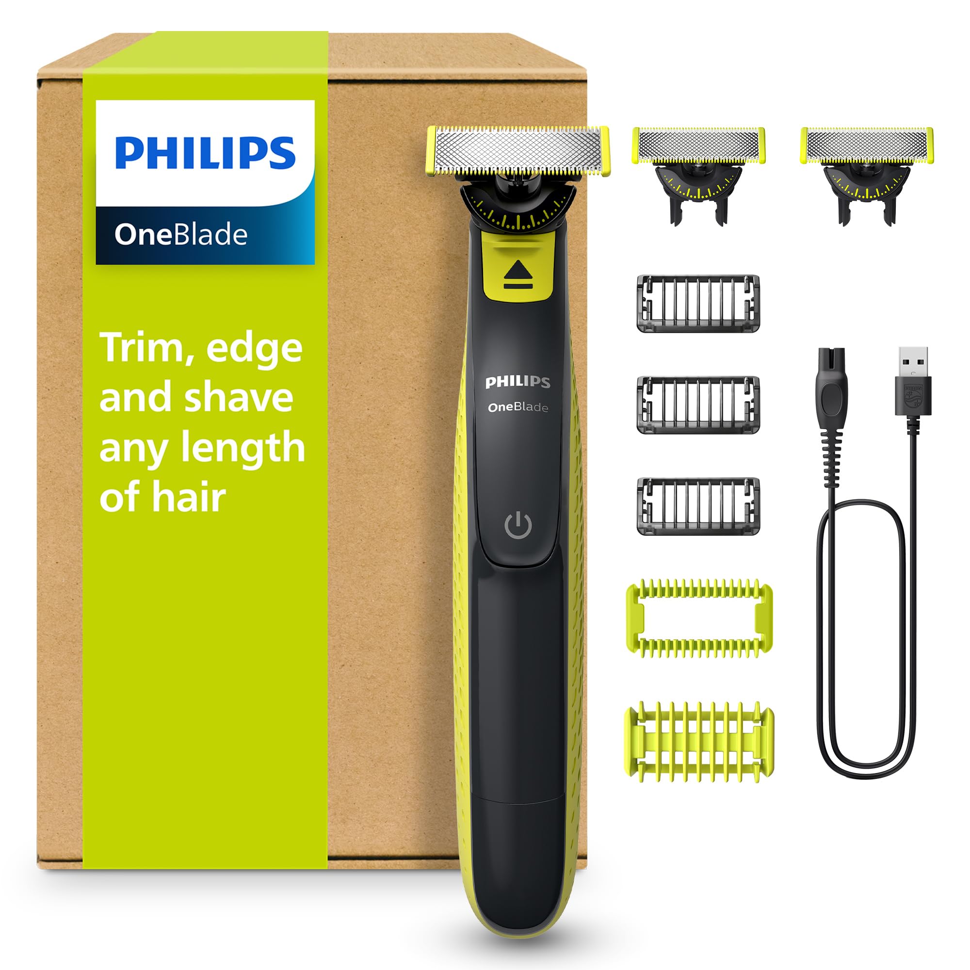 Philips OneBlade 360 QP2824/31 - Elektriskais skuveklis sejai un ķermenim ar 3 asmeņiem