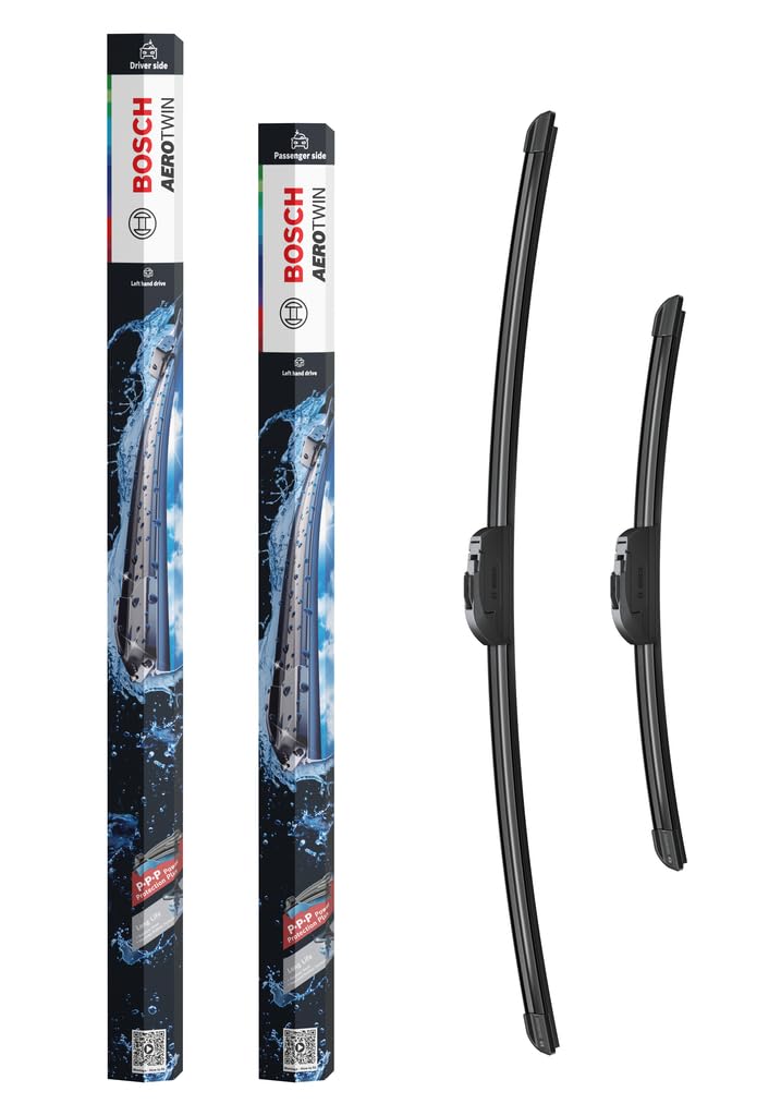 Bosch 339701408F - standarta iepakojuma priekšējās logu tīrītāju slotiņas, 650mm un 400mm