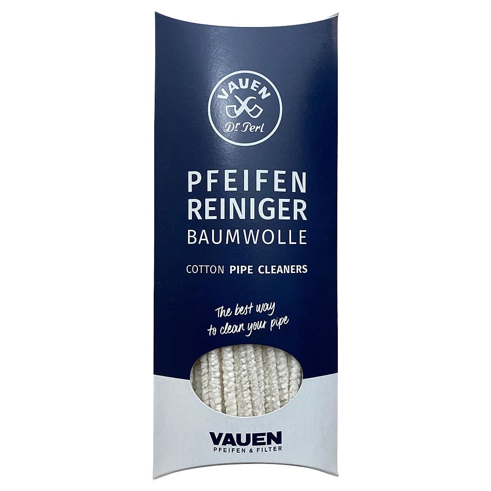VAUEN - Pīpju tīrītāji, 80 gabali, balta krāsa, 17 cm