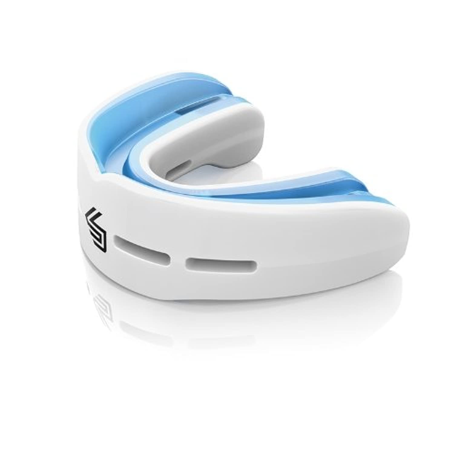 Shock Doctor 6702A - Mutes aizsargs bērniem un pieaugušajiem, balts