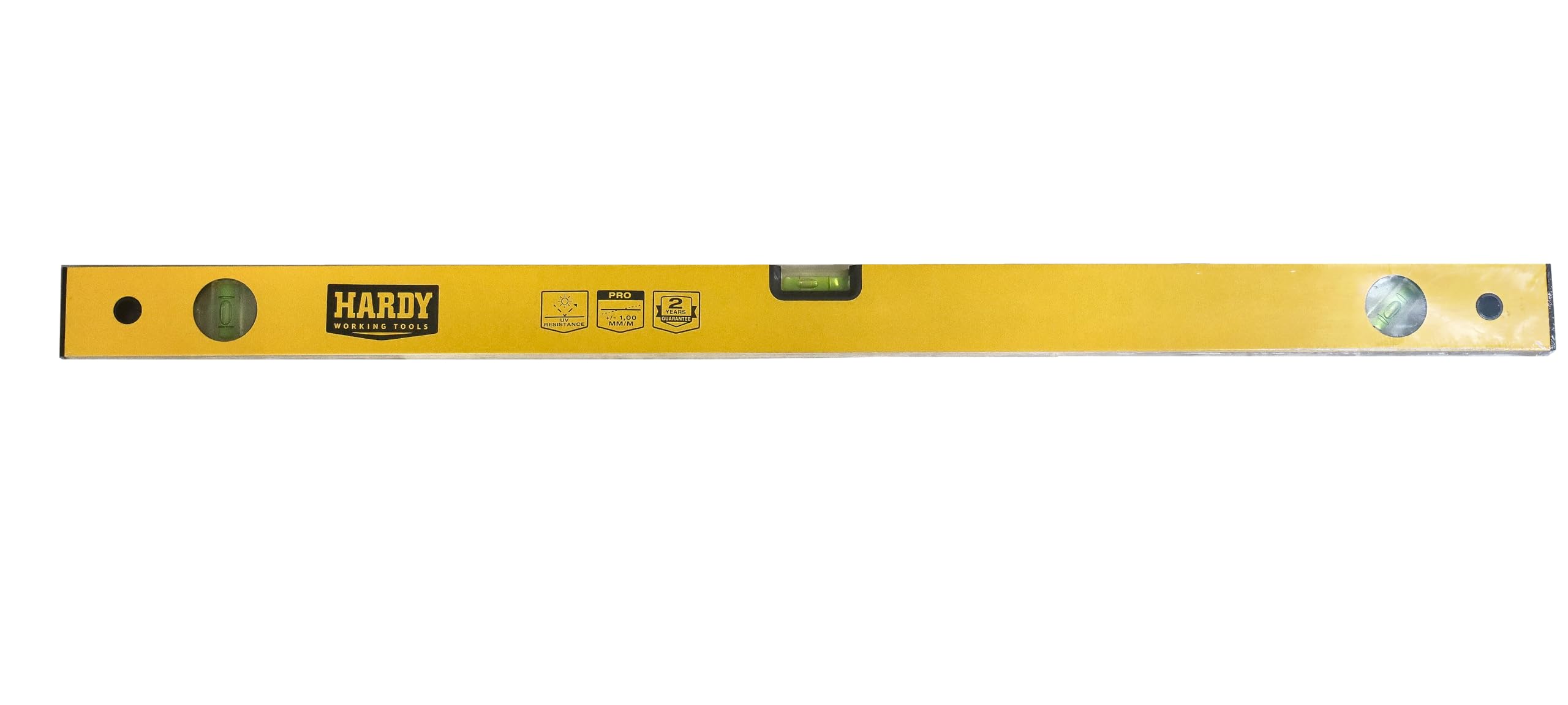 HARDY WORKING TOOLS A0730-421000 - Līmeņrādis ar trim fiolām, 100 cm garš