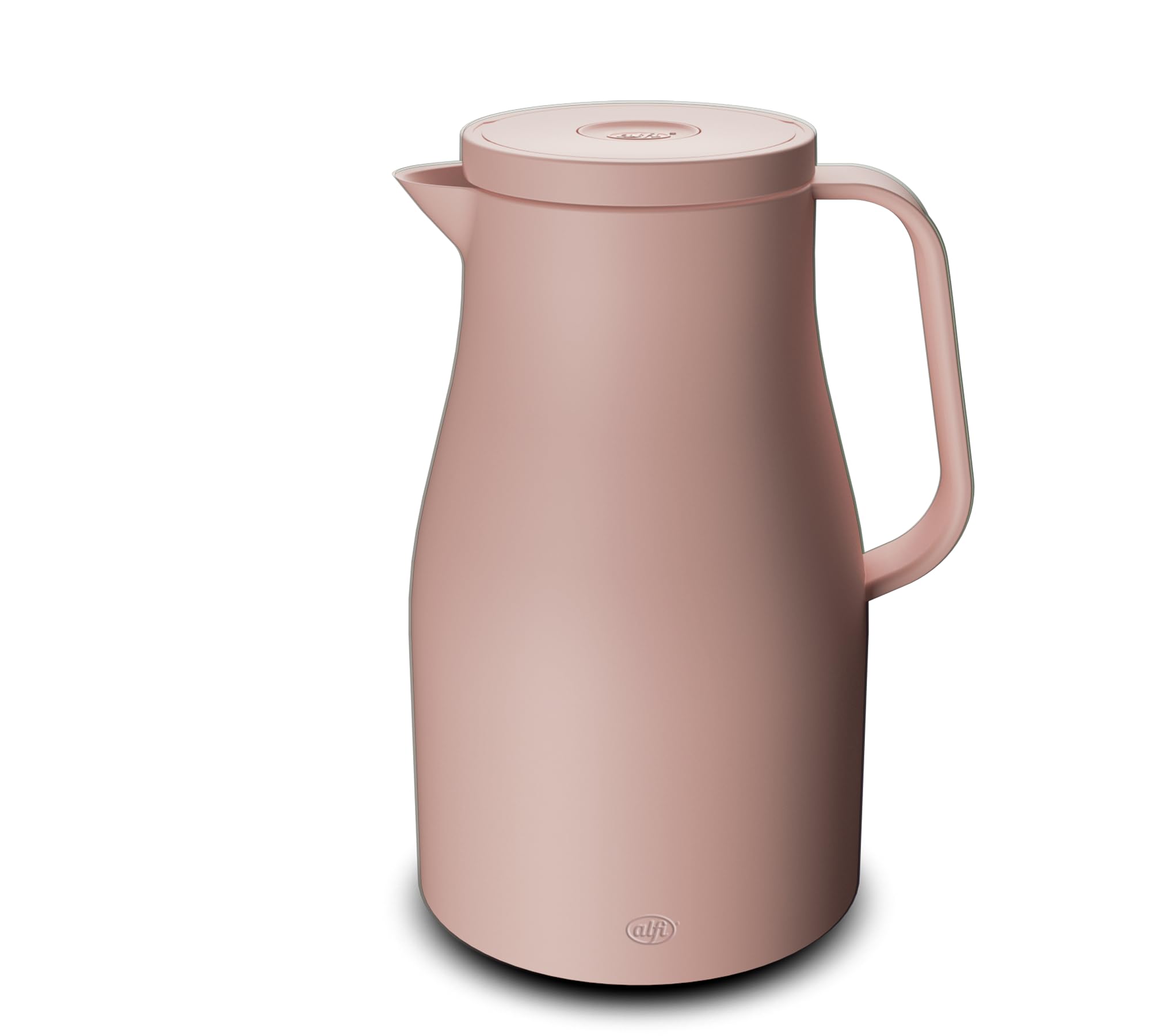alfi ECONSCIOUS - Termokanna, pulvera roze, ar stikla ieliktni, 1L