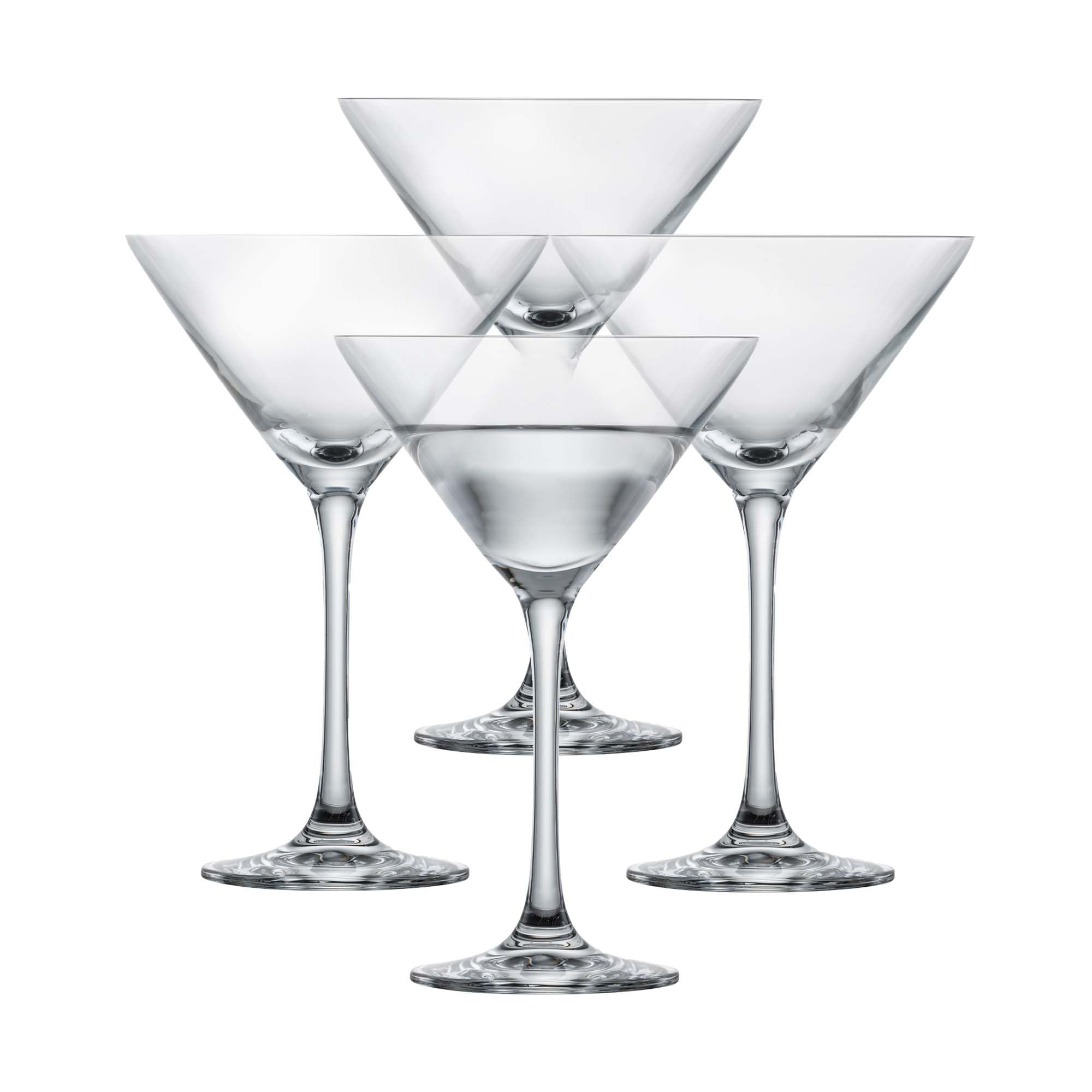 SCHOTT ZWIESEL 123658 - Martini glāžu komplekts, 4 gab., Tritan kristālstikls, izturīgs, Vācijā ražots