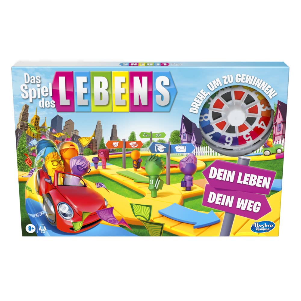 Hasbro F0800100 - galda spēle visai ģimenei, 2-4 spēlētājiem, vācu valodā