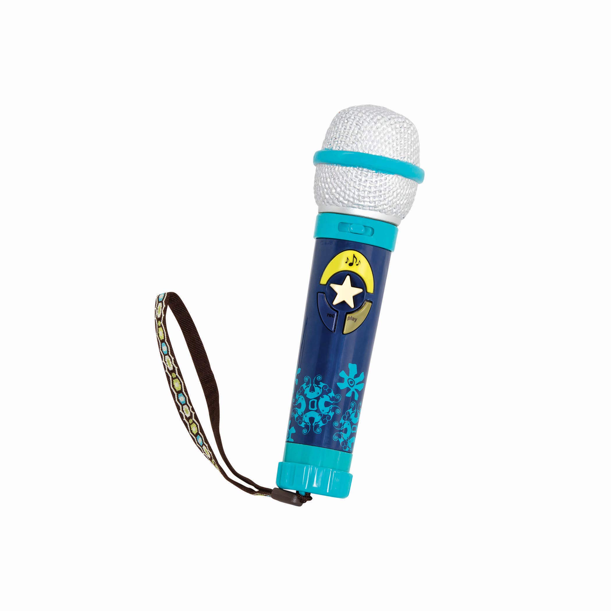 B. Toys Okideoke - Bērnu karaoke mikrofons ar 8 dziesmām, skaļuma un tempa kontrole