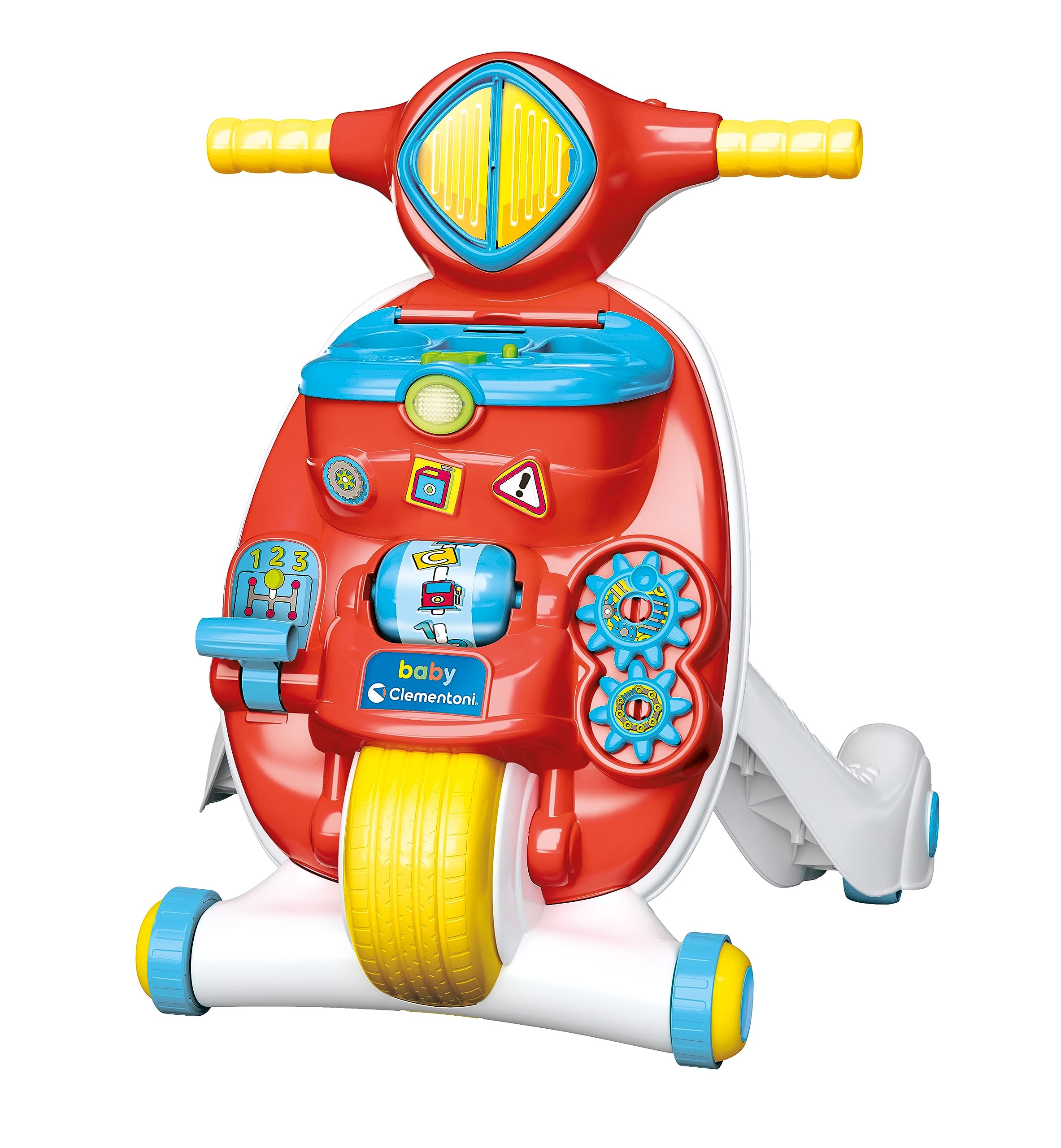 Clementoni Valentino Scooterino 17853 - Bērnu Staigulis ar Elektronisko Mācību Centru