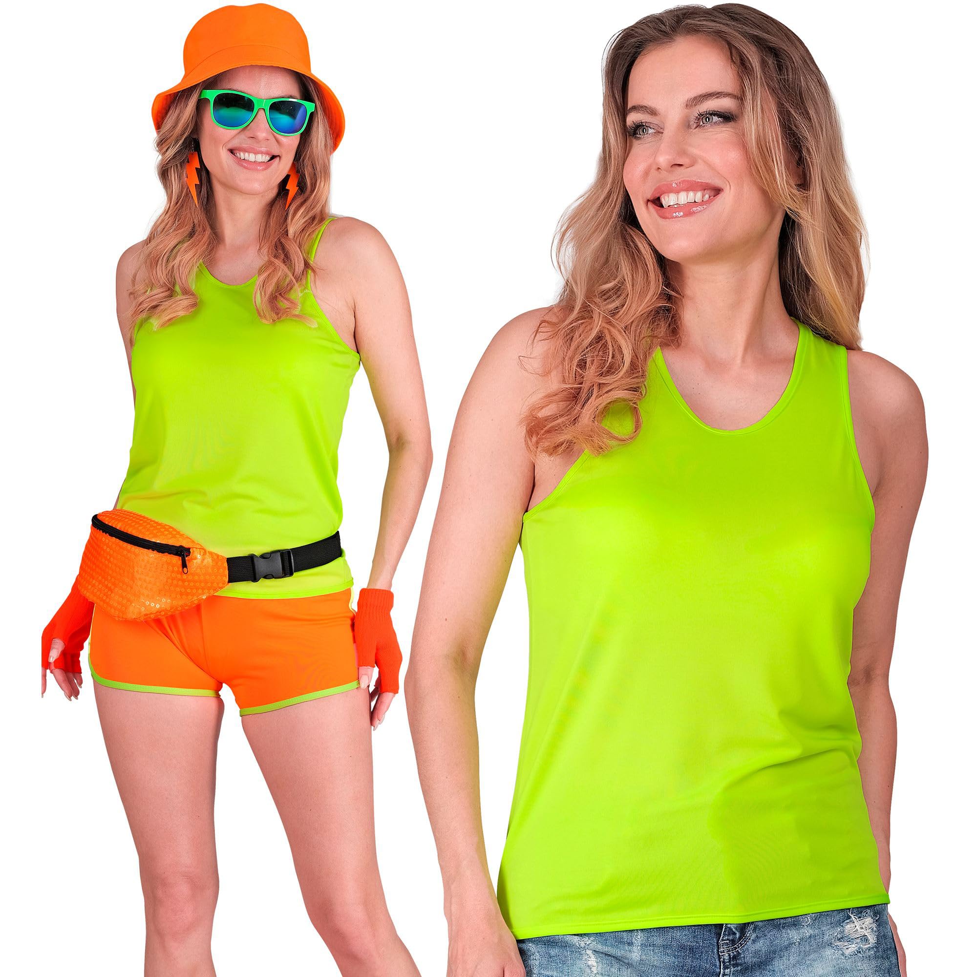 Widmann - Neona zaļais tops sievietēm, L/XL izmērs