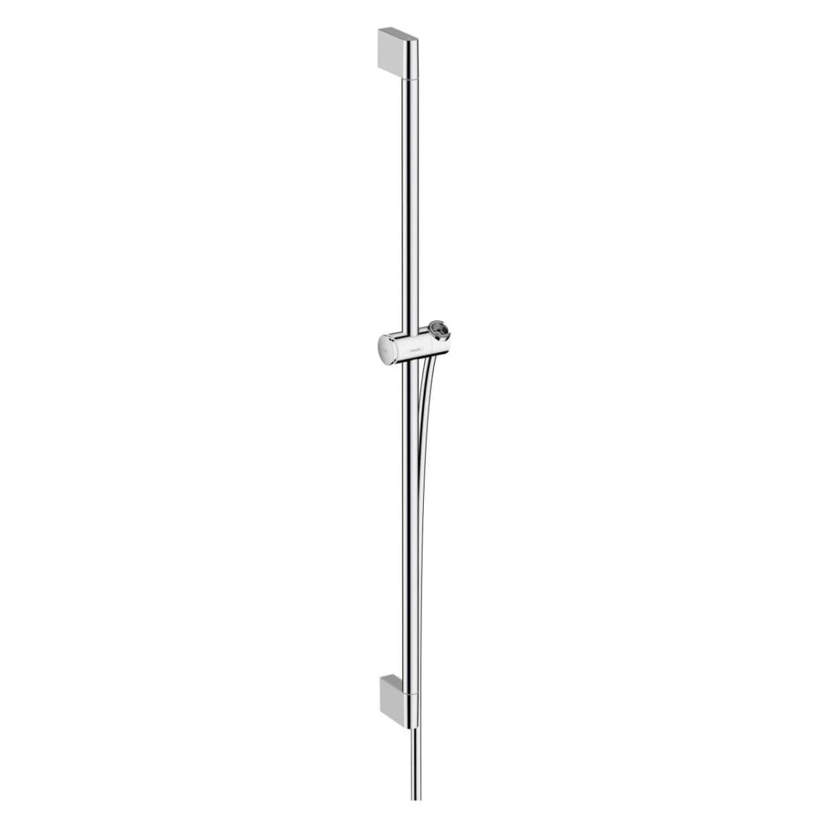 Hansgrohe Pulsify S 24401000 - Dušas stienis ar rokas dušas turētāju un Isiflex dušas šļūteni, hroms, 90 cm