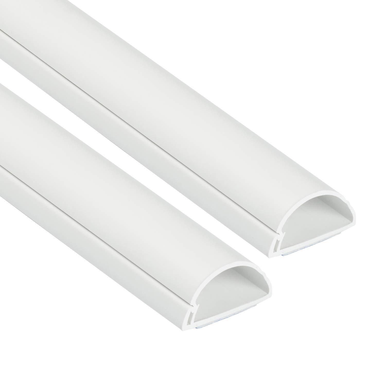 D-Line Mini 1D3015W-2PK - Plastmasas kabeļu kanāls tīkla un elektriskajiem kabeļiem, elektrisko kabeļu kanāls - 2 x 30 mm x 15 mm x 1 metra garums, balts