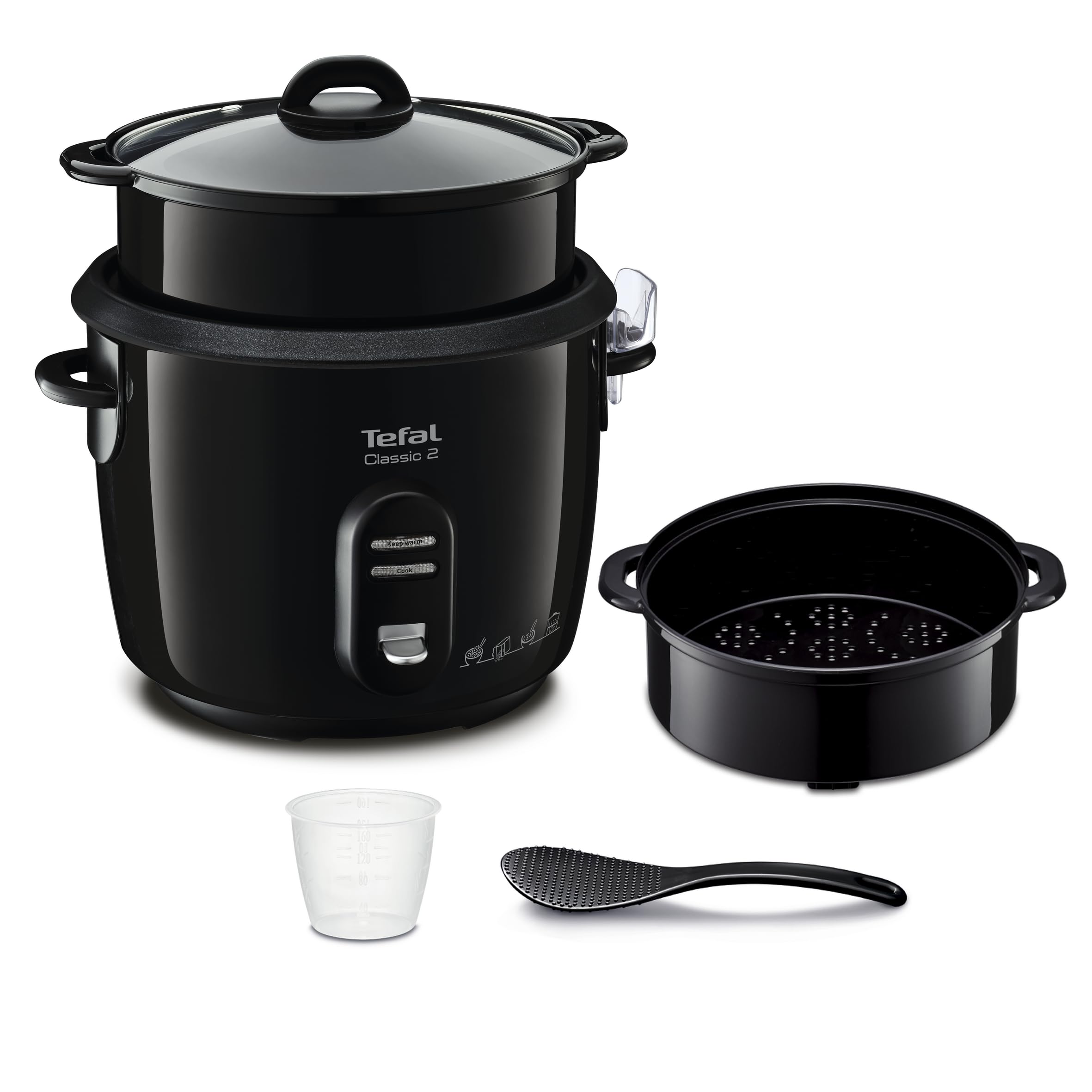 Tefal Classic 2 RK103811 - Rīsu pagatavošanas katls ar 5L ietilpību un automātisku siltuma uzturēšanu