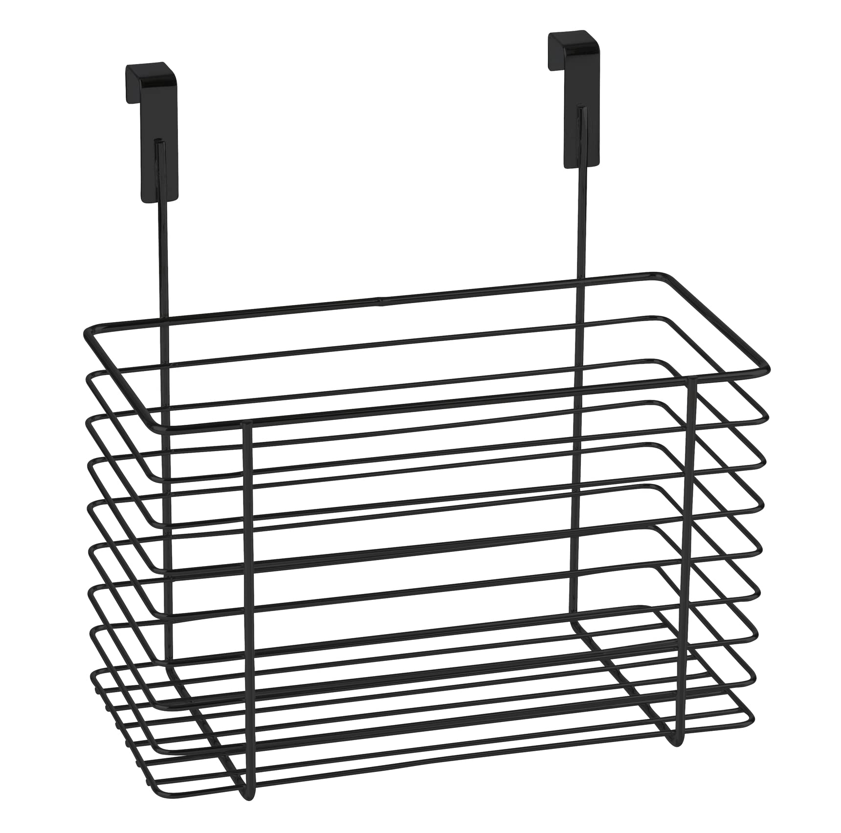 WENKO 69748800 - virtuves un vannas istabas organizētājs bez urbšanas, metāla grozs 24 x 24,5 x 15 cm