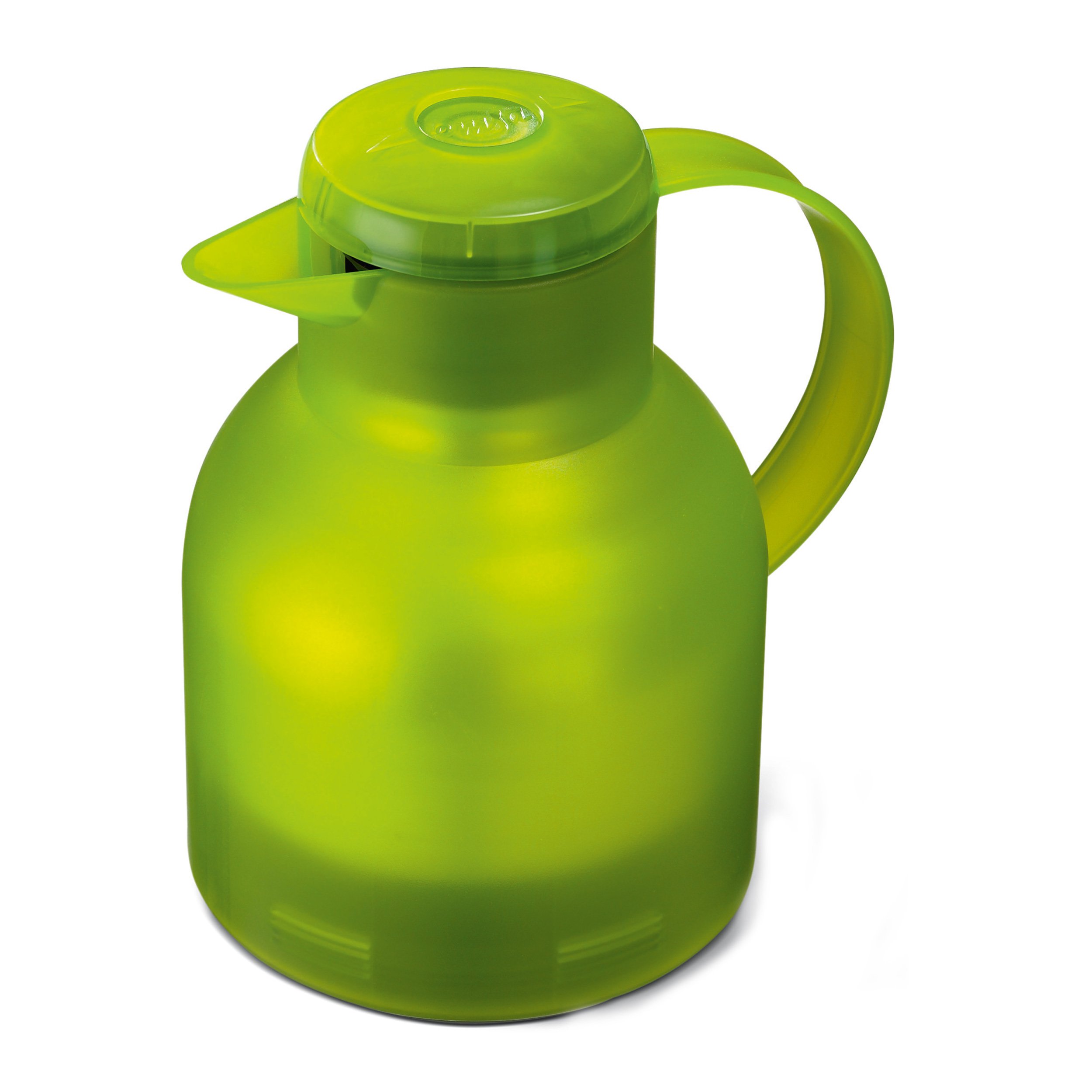 Emsa Samba - Termosa kanna ar Quick Press, 1 litrs, zaļa dizaina