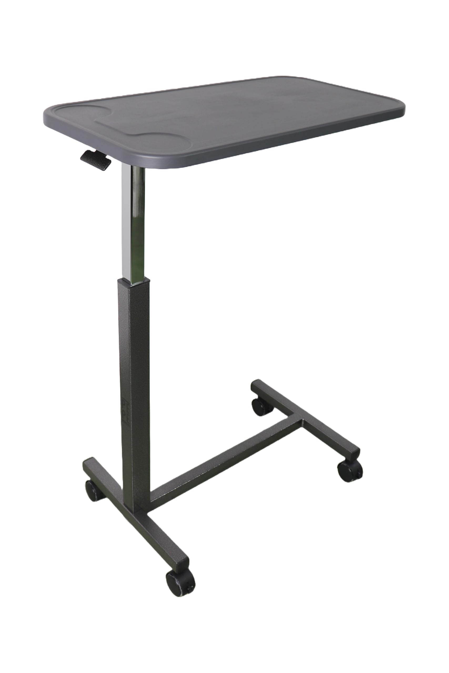 PEPE Mobility - Regulējams ratiņu galds,  gultām un dīvāniem, melns, 39T x 71B x 107H cm