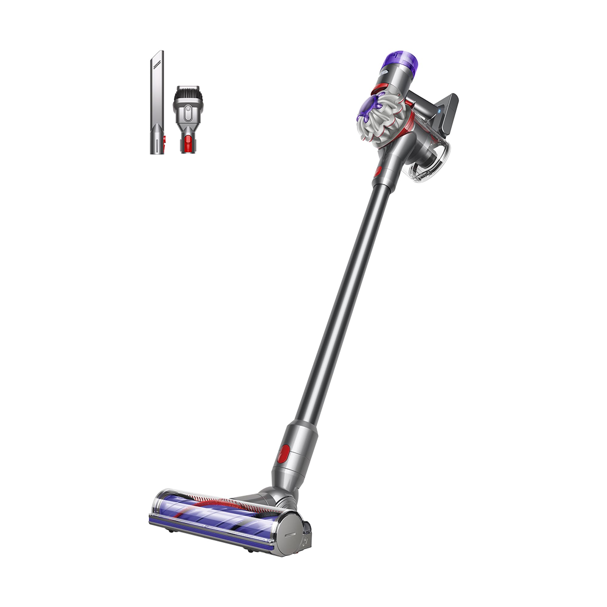 Dyson V8 Advanced - bezvadu putekļsūcējs ar motora birstes tehnoloģiju, 130 AW, 425 W
