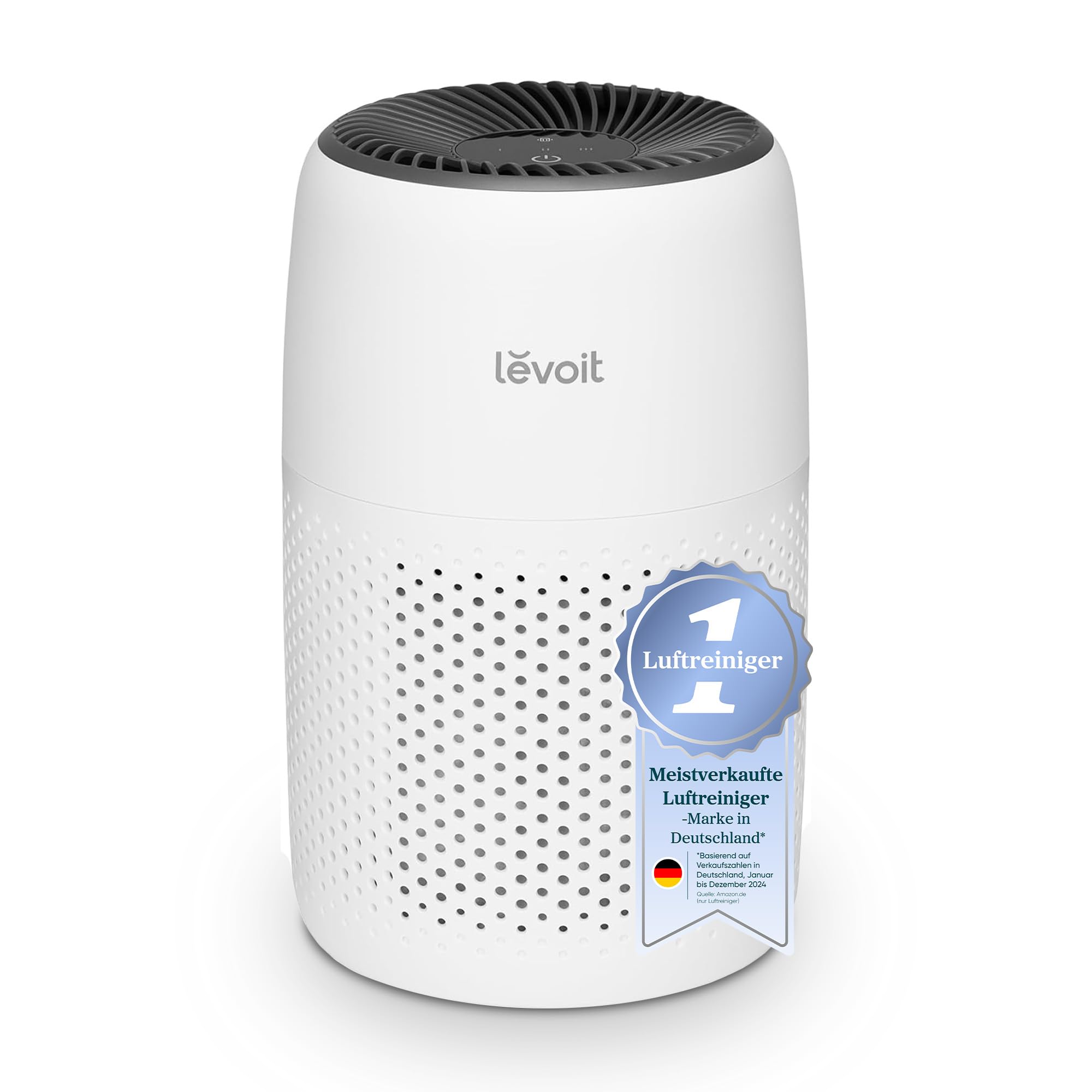 Levoit LAP-C161-WEU - Gaisa attīrītājs ar HEPA filtru un aromterapiju, piemērots alerģiskiem cilvēkiem